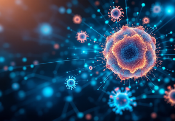 AstraZeneca integrates AI to revolutionize oncology research.