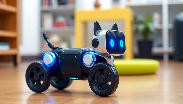This robot companion is a cameraman for your pet