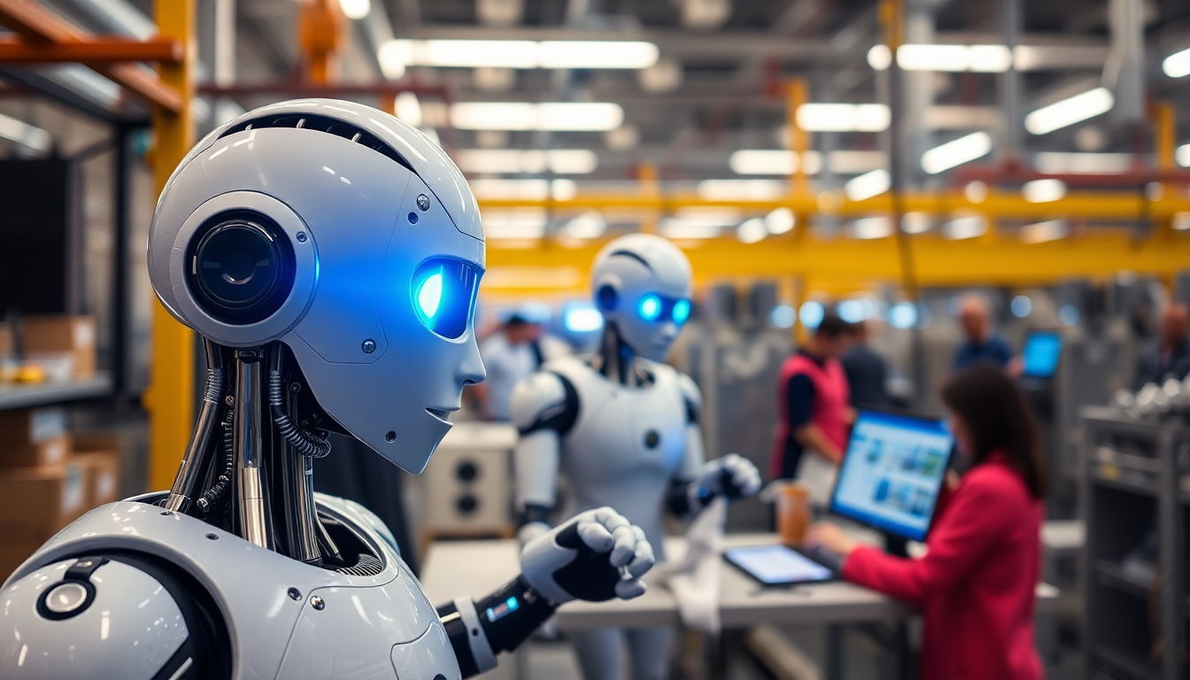 From cloud to factory – humanoid robots coming to workplaces
