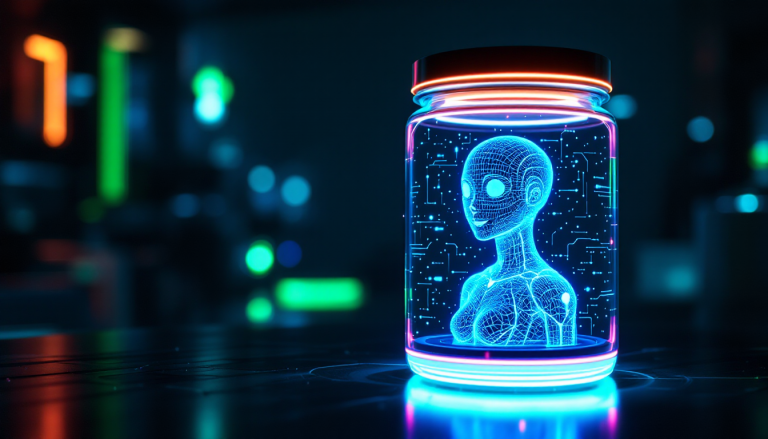 Razer's Project AVA: AI companion in a hologram jar.