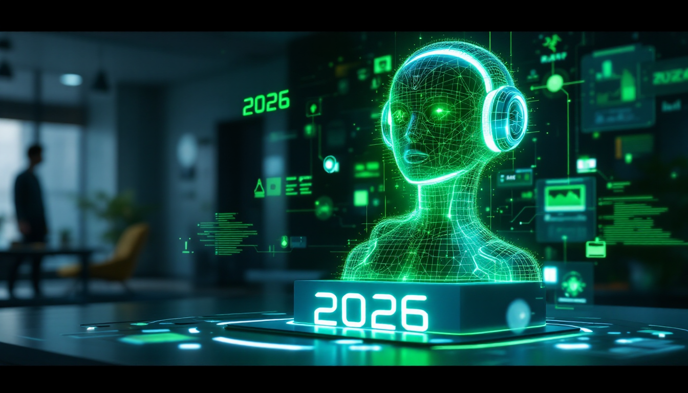 Razer's AI companion Project AVA launches in 2026.
