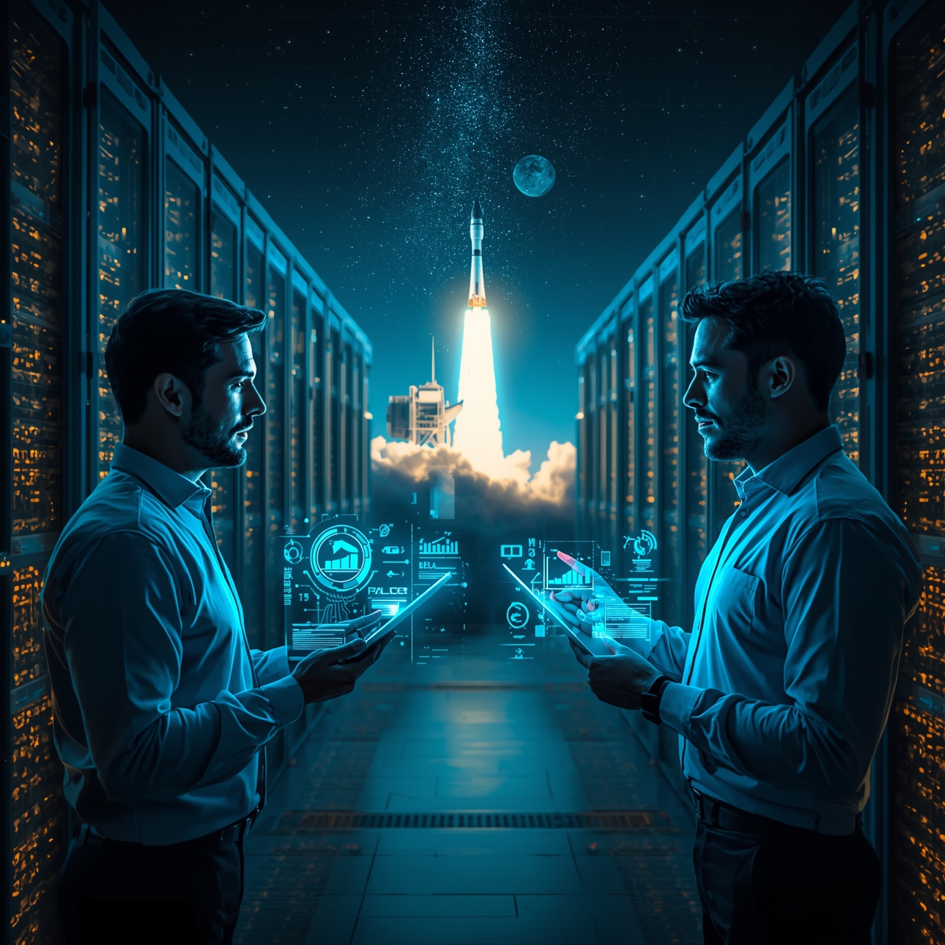 SpaceX vets raise $50M Series A for data center links