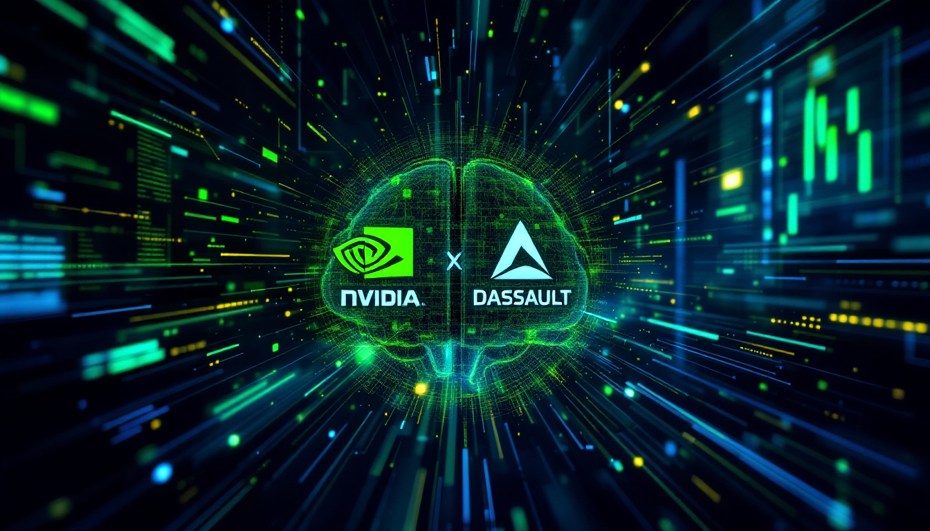 Nvidia and Dassault unite for transformative AI platform.