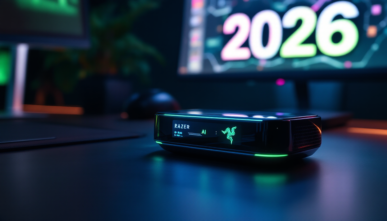 Razer's AI Desk Companion launches 2026, reserve now!