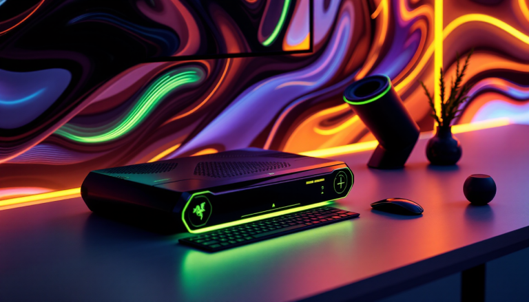 Razer's AI Desk Companion: Reserve your futuristic buddy!
