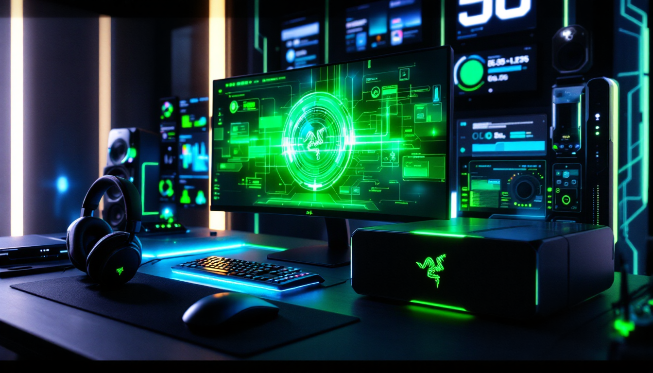 Razer unveils AI companion Project AVA for gamers.