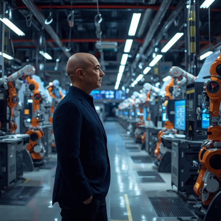 Jeff Bezos reportedly wants $100 billion to buy and transform old manufacturing firms with AI