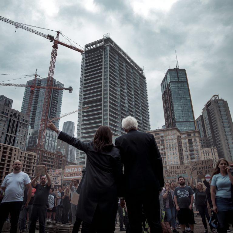 Bernie Sanders and AOC propose a ban on data center construction