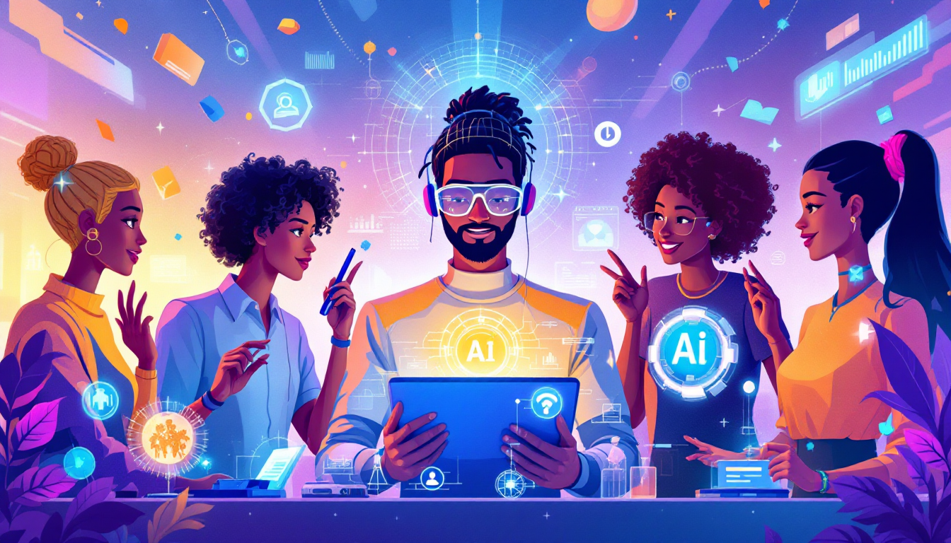 AI empowers non-experts to thrive in new fields.