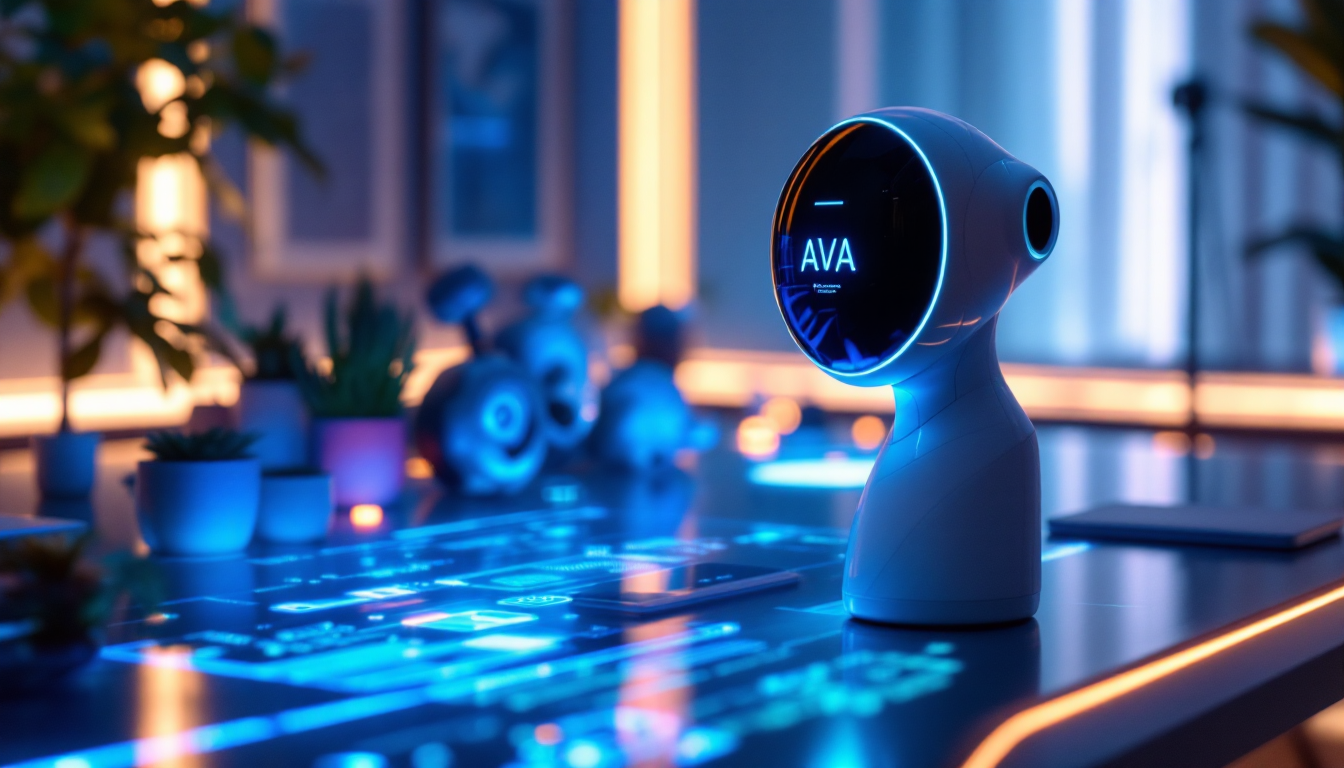 AI Desk Companion Project AVA: Reserve your future!